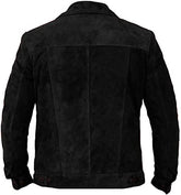 Classyak Men's Fashion Moto Stylish Suede Leather Jacket